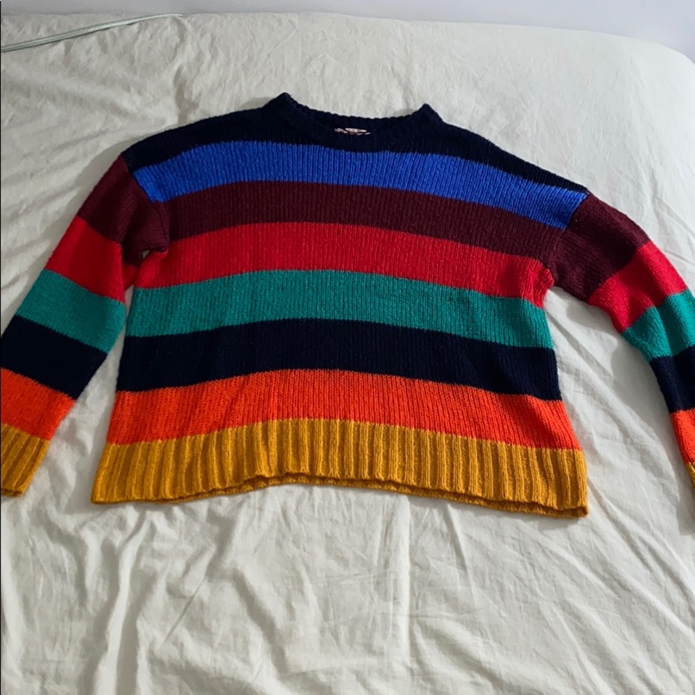 Urban Outfitters Multi-Colored Striped Sweater